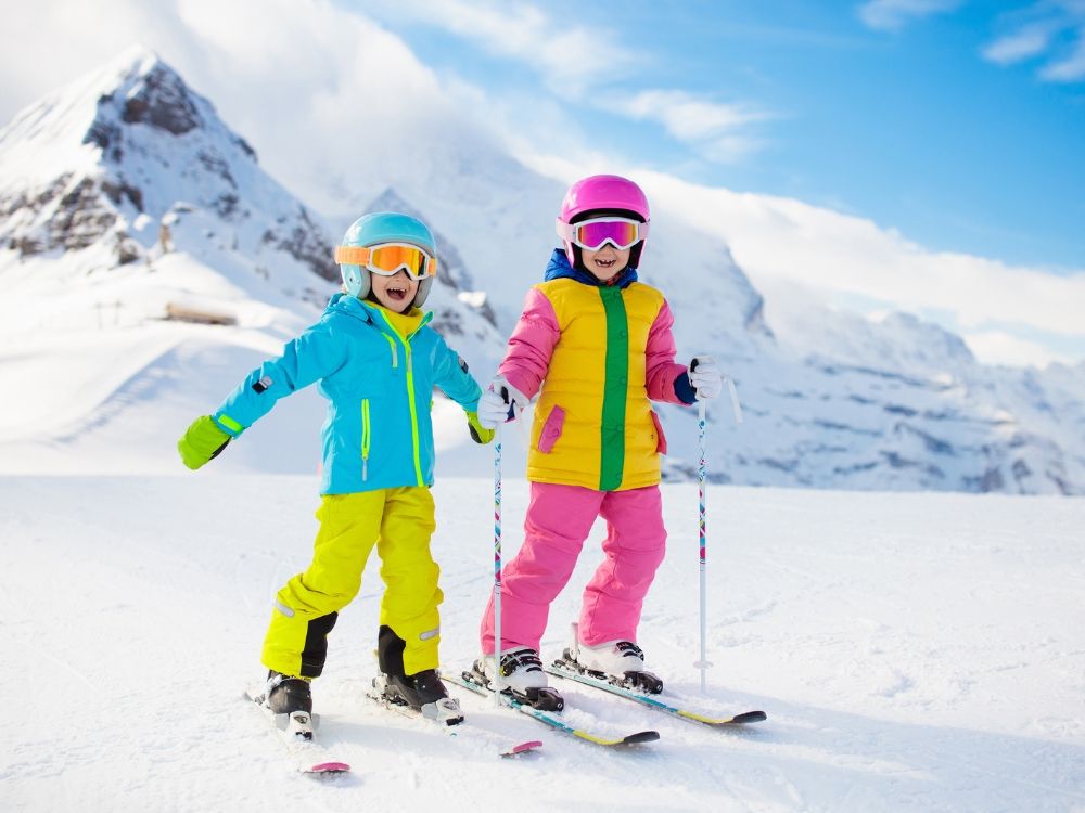 Skiën in La Plagne kinderen