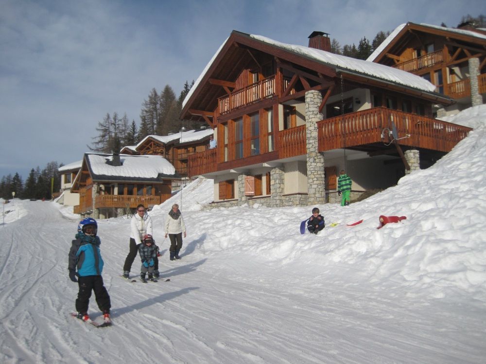 chalet aan de piste frankrijk