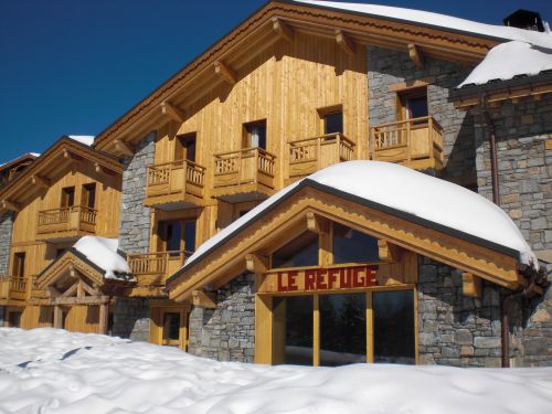 Chalet-appartement Altitude Le Refuge met privé-sauna - 12-14 personen